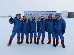Reaching the South Pole