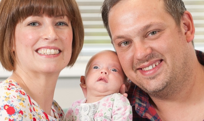 Bourn Hall clinic Wymondham celebrates first baby