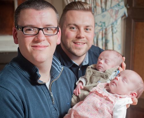 Dads achieve dream with IVF surrogacy