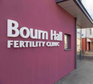 Bourn Hall Clinic Wickford sign