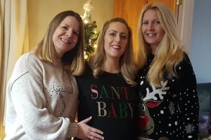 IVF treatment brought three colleagues together - Christmas 2019