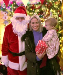 Amy, first Norfolk IVF twins, and daughter Olivia celebrate first Christmas together 2019
