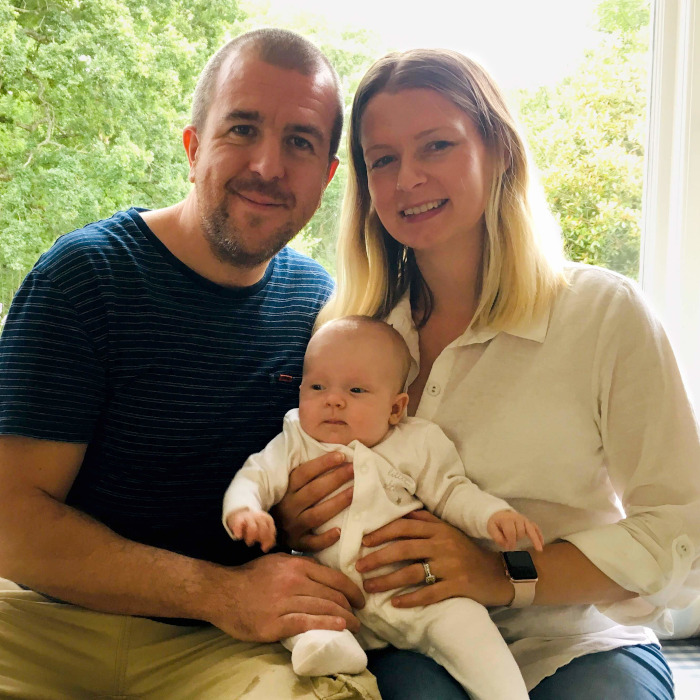 Laura and Matt with daughter Elle (blog)