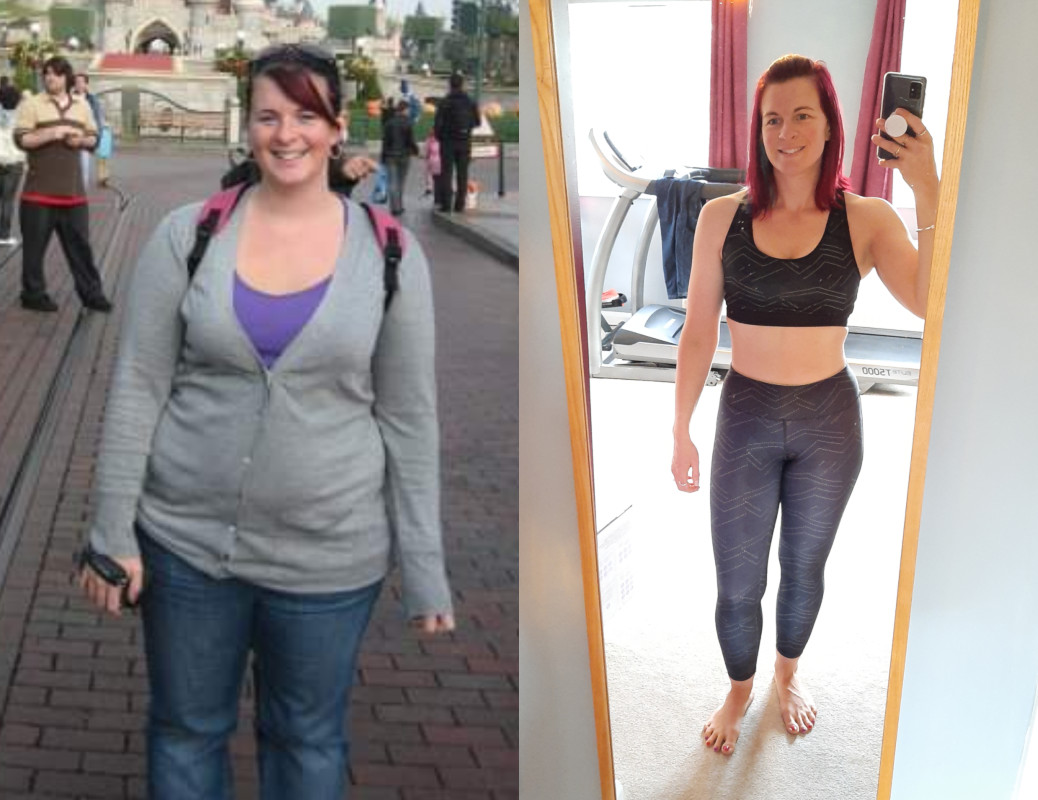 Kate - before and after weight loss