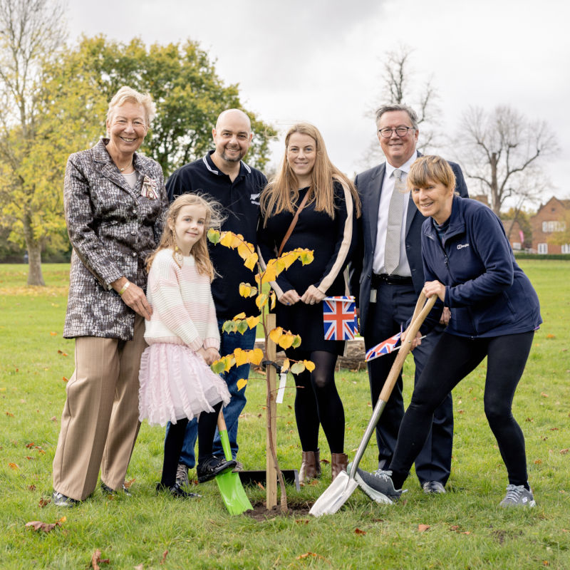 Jo, Rob and Beth with Mike Macnamee, Julie Spence and Jenny Joy