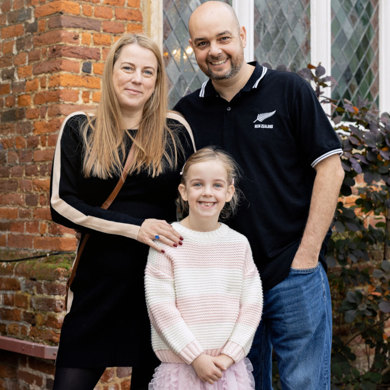 Jo and Rob with Beth