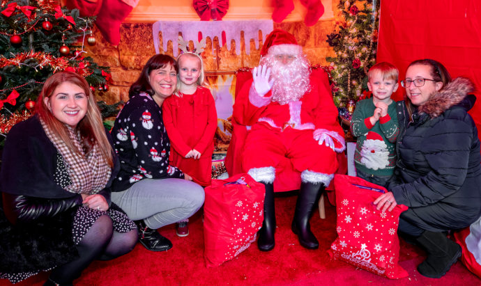 Wickford at Christmas 2022 - Santa in the grotto
