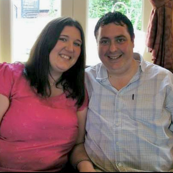 Sarah and Steve before weight loss