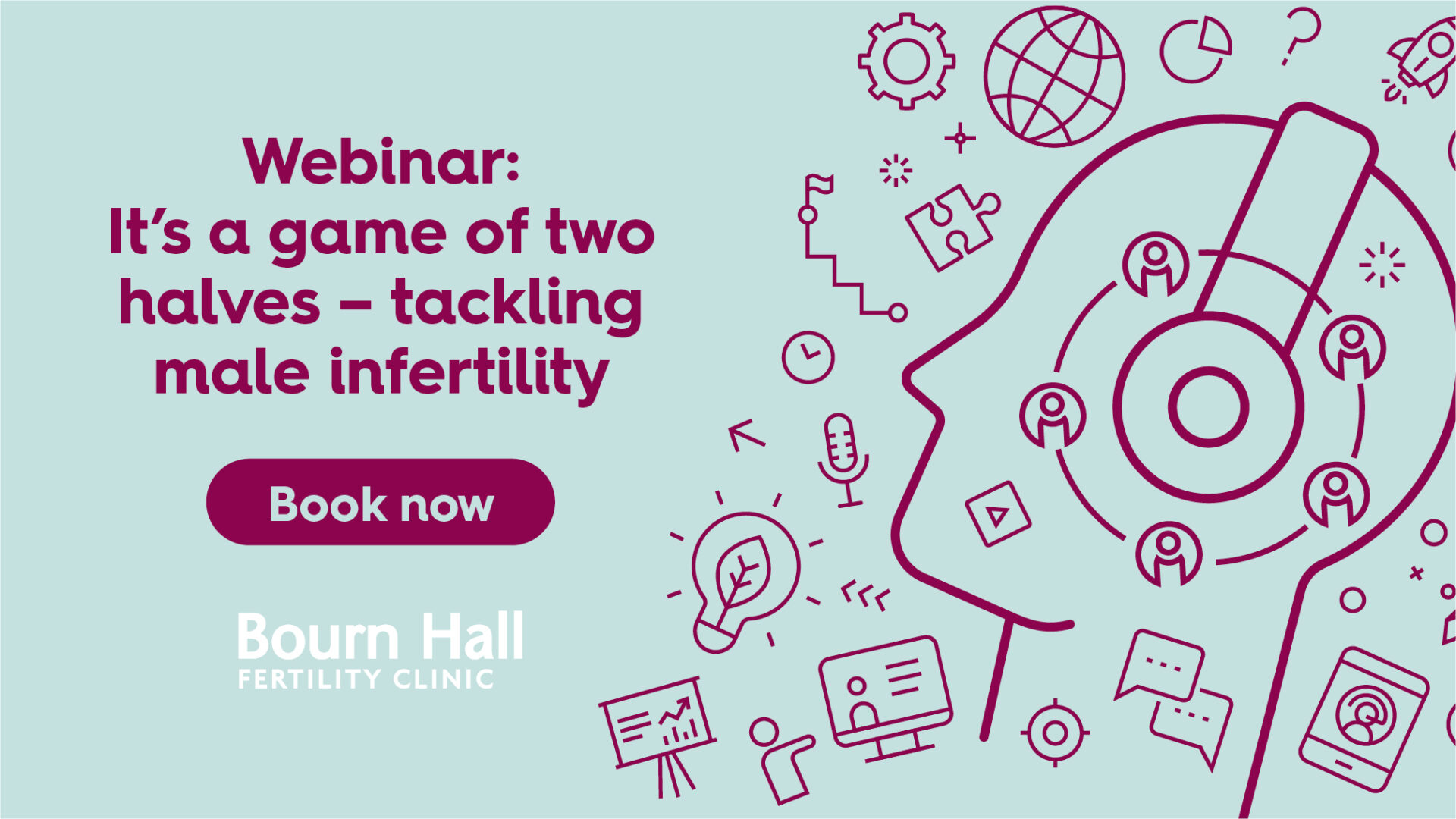 It’s a game of two halves — tackling male infertility